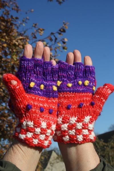 Élégants Moufles en pure laine du des Andes péruviennes - Gants-moufles et  mitaines - FEMME - Boutique Pérou