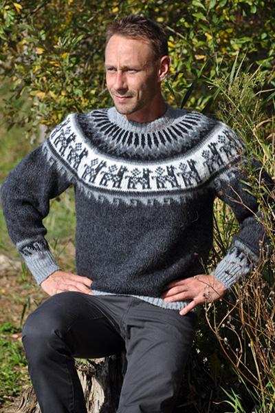 Pull en laine altiplano. - Pull-alpaga - Homme - Boutique ...