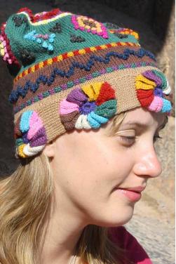 Bonnet pour femme couleurs d'automne
