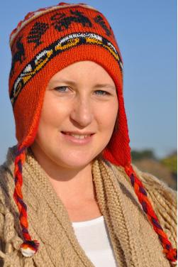 Bonnet péruvien en laine