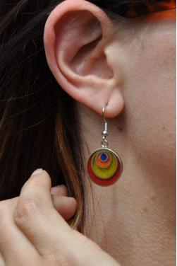 Boucles d'oreille circulaire Cusco