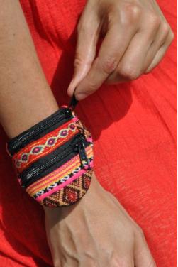 Bracelet porte monnaie