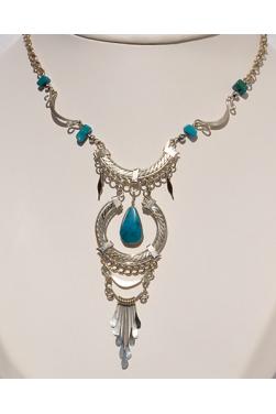 Collier Inti pierre turquoise
