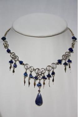 Collier du Qosqo  pierre lapis-lazuli