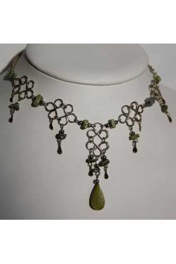 Collier en serpentine - Chaska