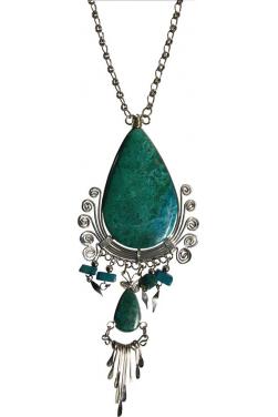 Collier en turquoise des Andes