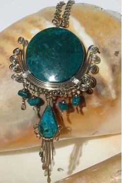 Collier en turquoise des Andes