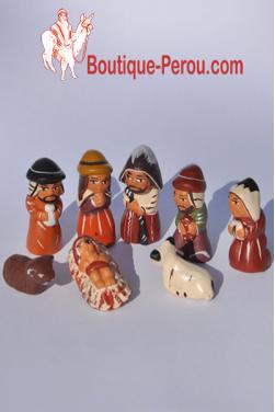 Creche miniature de la ville d'Ayacucho.
