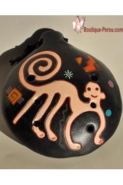 Ocarina singe de Nazca 