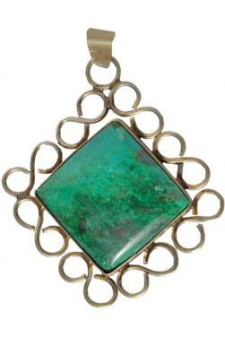 Pendentif en turquoise