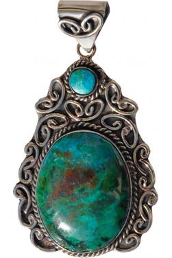 Pendentif en turquoise