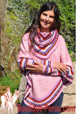 Poncho en Alpaga pour femme