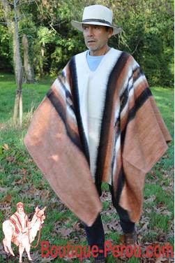 Poncho sud-américain Inca