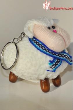 Porte clefs mouton péruvien