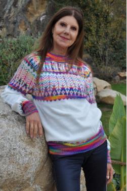 Pull-over femme Pachamama