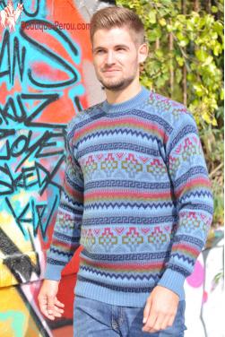Pull Chaski en laine d'alpaga