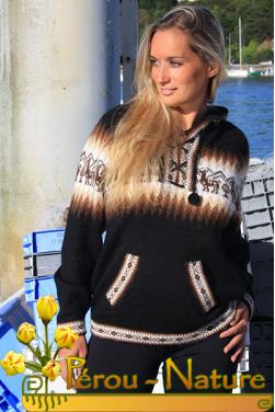 Pull-over pour dames couleur noire