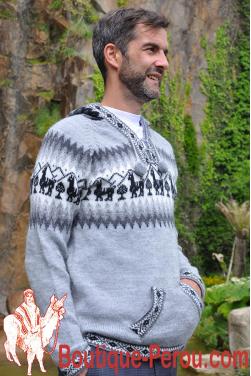 Pull Aymara grand taille.