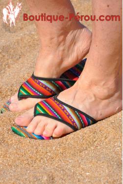 Sandales des incas