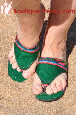 Sandales des incas
