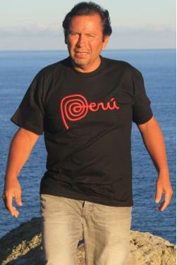 Tee-shirt noir cotonPima
